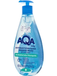 Антибактериальное жидкое мыло AQA baby для всей семьи 400мл - фото