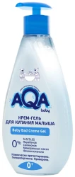 Крем-гель для ку­па­ния малыша «AQA baby» 400 мл - фото